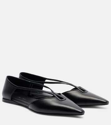 Amatassa leather ballet flats | Max Mara