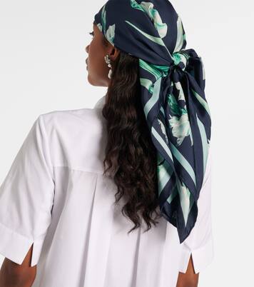 Tuch aus Seiden-Twill | Erdem