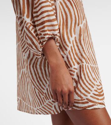 Moana oversized printed cotton shirt | ViX Paula Hermanny