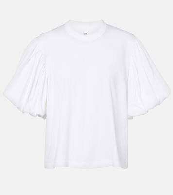 T-Shirt aus Baumwoll-Jersey | Noir Kei Ninomiya