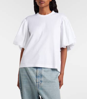 T-Shirt aus Baumwoll-Jersey | Noir Kei Ninomiya