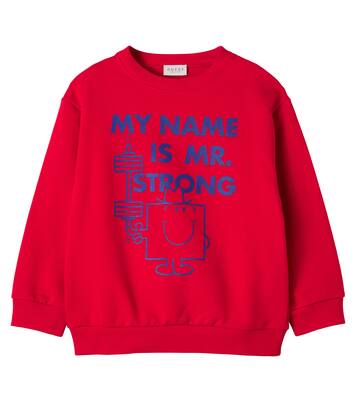 x Mr. Men Little Miss cotton jersey sweatshirt | Gucci Kids