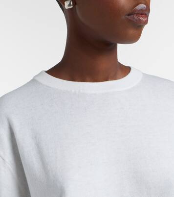 Rubie cotton and cashmere T-shirt | Lisa Yang