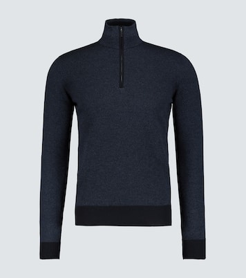 Mezzocollo Roadster cashmere sweater | Loro Piana