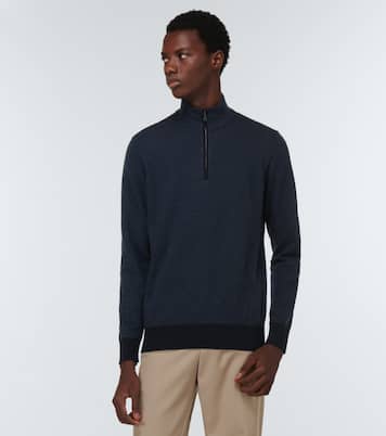 Mezzocollo Roadster cashmere sweater | Loro Piana