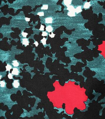 Top imprimé en coton et lin | Marni