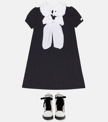 Pinstripe dress | Monnalisa