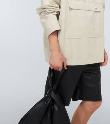 Louka cotton-blend pullover sweater | Nanushka