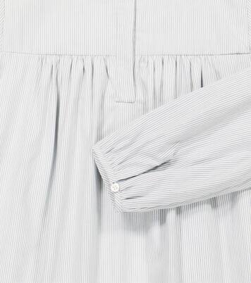 Brianna pinstriped cotton dress | Bonpoint