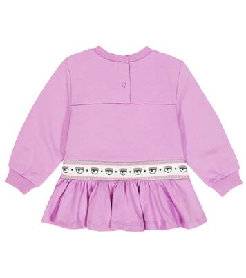 x Chiara Ferragni - Baby - Abito felpa in misto cotone | Monnalisa