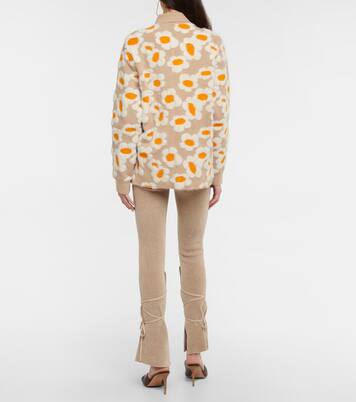 La Chemise Neve floral cardigan | Jacquemus