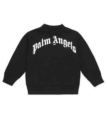 Logo cotton sweatshirt | Palm Angels Kids