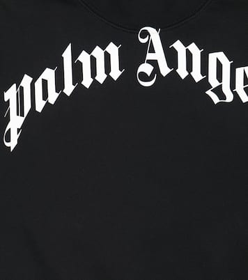 Logo cotton sweatshirt | Palm Angels Kids