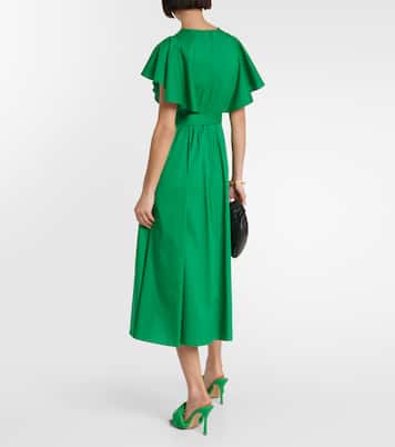 Abito midi con ruches | Diane von Furstenberg