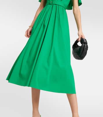 Abito midi con ruches | Diane von Furstenberg