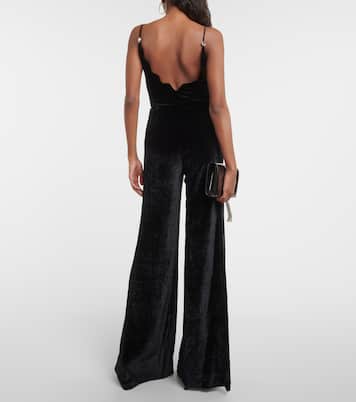 Leggings Pat aus Samt | Galvan