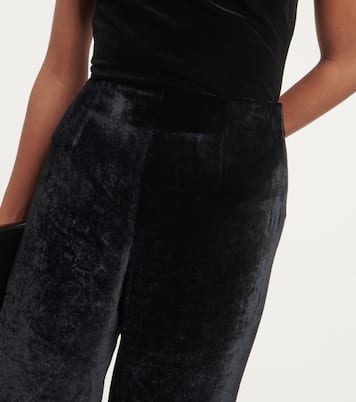 Leggings Pat aus Samt | Galvan