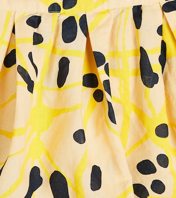 Gonna Salamander in cotone e lino | The Animals Observatory