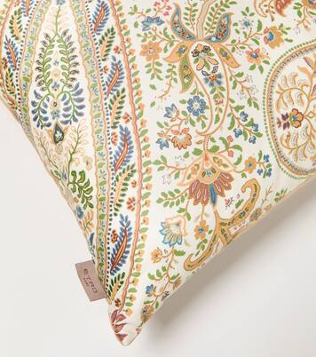 Embroidered cotton cushion | Etro