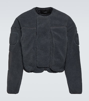 Cropped fleece jacket | Entire Studios