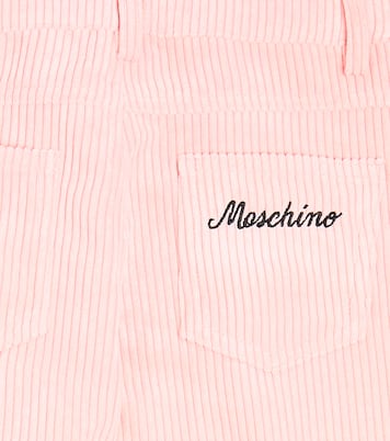 Bestickte Hose aus Cord | Moschino Kids