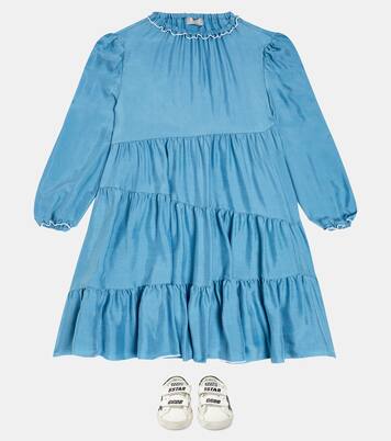 Gathered jersey dress | Il Gufo