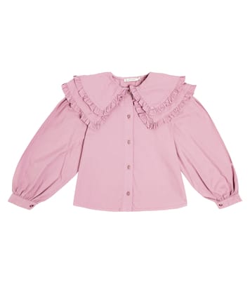 Jimena ruffled cotton top | The New Society