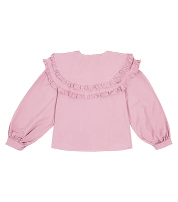 Jimena ruffled cotton top | The New Society