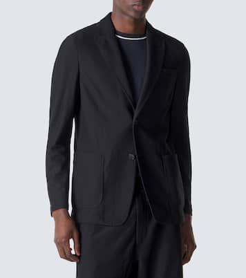 Icon single-breasted blazer | Giorgio Armani