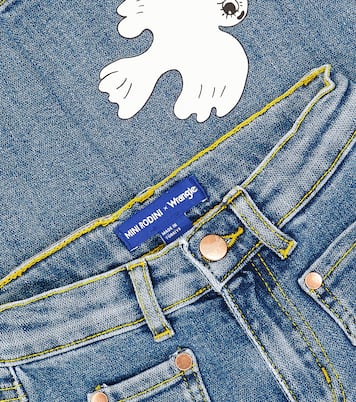 x Wrangler Peace Dove flared jeans | Mini Rodini