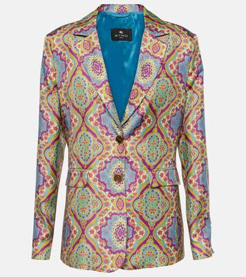 Bedruckter Blazer aus Seide | Etro