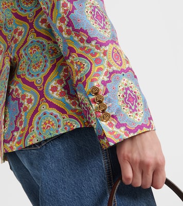 Bedruckter Blazer aus Seide | Etro