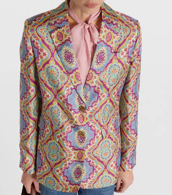 Bedruckter Blazer aus Seide | Etro
