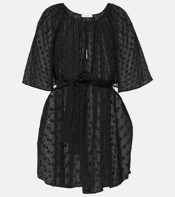 Robe en coton à plumetis | Marysia