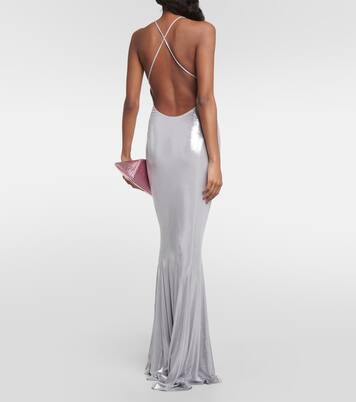 Robe aus Lamé | Norma Kamali