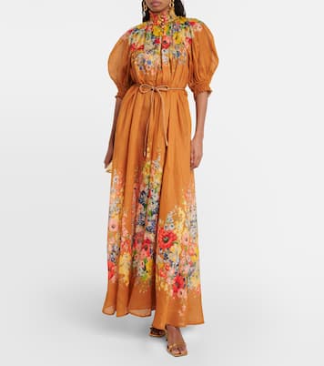 Robe longue Alight à fleurs | Zimmermann