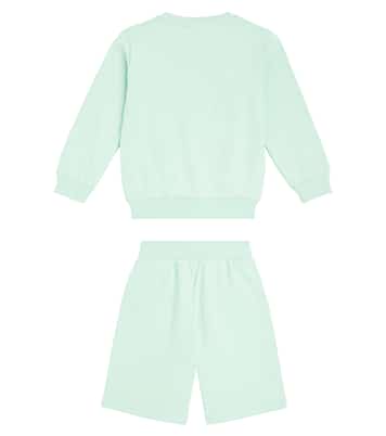 Cotton jersey tracksuit | Balmain Kids