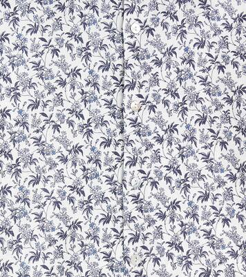 Francisco floral linen-blend shirt | La Coqueta