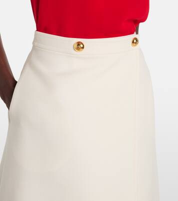 Midirock aus Crepe Couture | Valentino