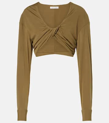 Vivenda jersey crop top | Christopher Esber