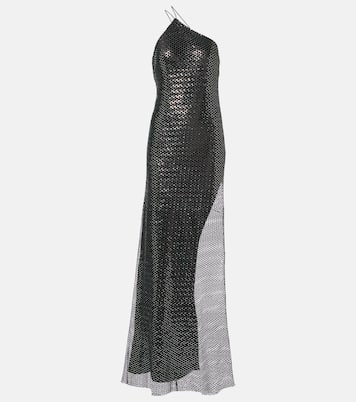 Sequined one-shoulder gown | The Sei