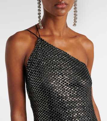 Sequined one-shoulder gown | The Sei
