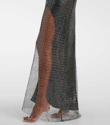 Sequined one-shoulder gown | The Sei