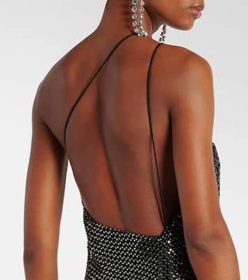 Sequined one-shoulder gown | The Sei
