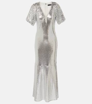 Robe midi à sequins | Rotate