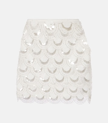 Minirock mit Pailletten | Rotate