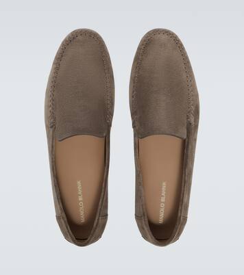 Mocassini Alder in suede | Manolo Blahnik