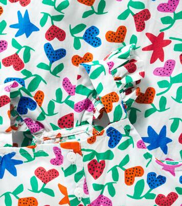 Baby floral cotton romper | Fábula