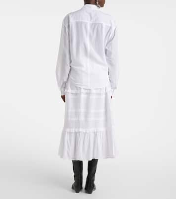 Bluse Nath aus einem Baumwollgemisch | Marant Etoile