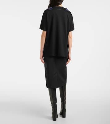 Verziertes Top Gennaio aus Jersey | Max Mara